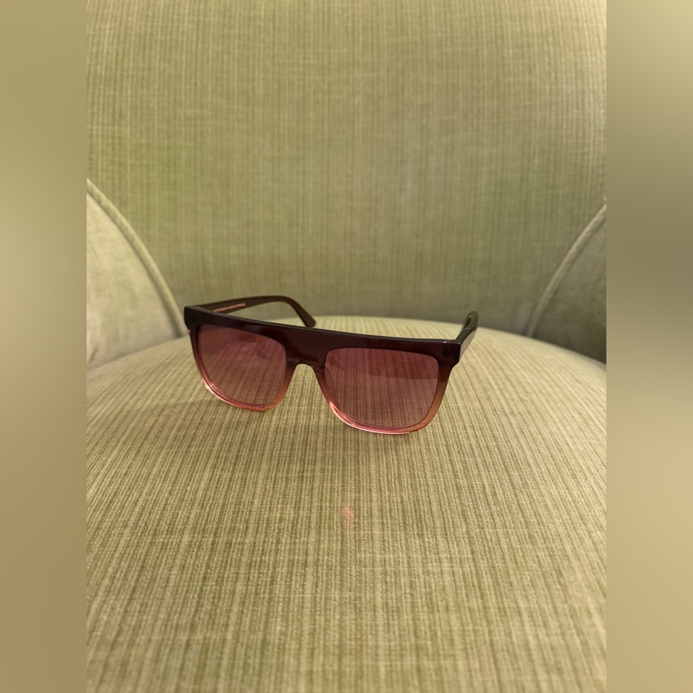 DIFF Stevie Sunglasses Taupe Ombré Lens